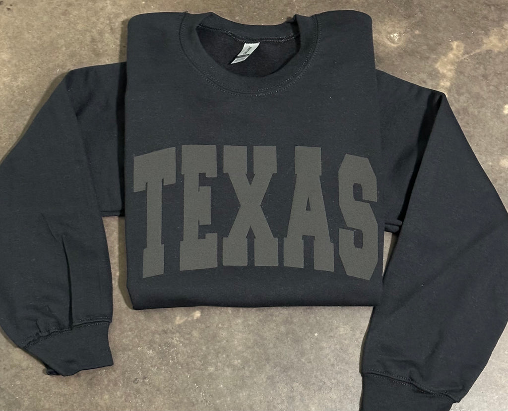 Texas Puff ink Sweatshirt