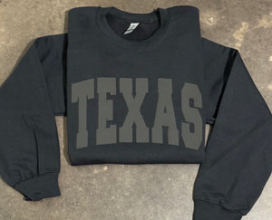 Texas Puff ink Sweatshirt