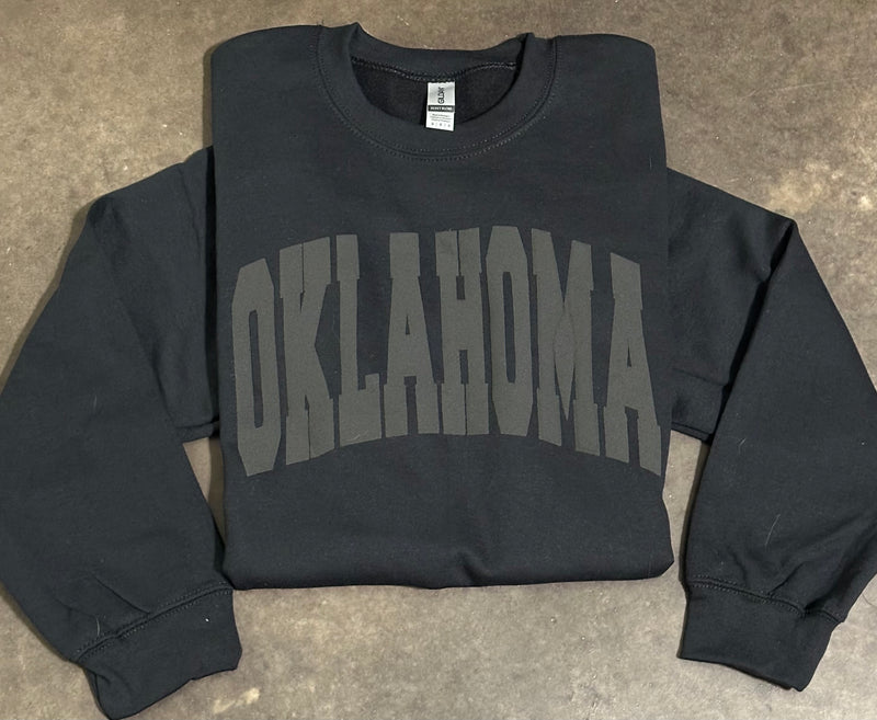 Oklahoma Puff ink Sweatshirt