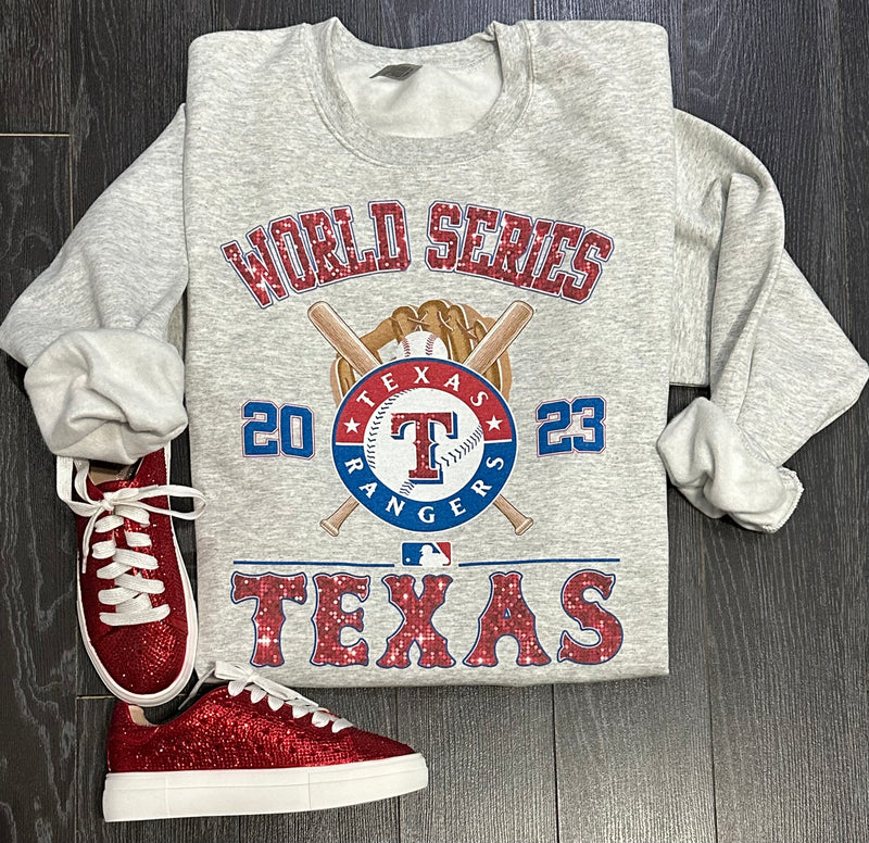 World Series Texas Rangers Sweatshirt