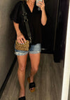 Constance Denim Shorts (Medium)