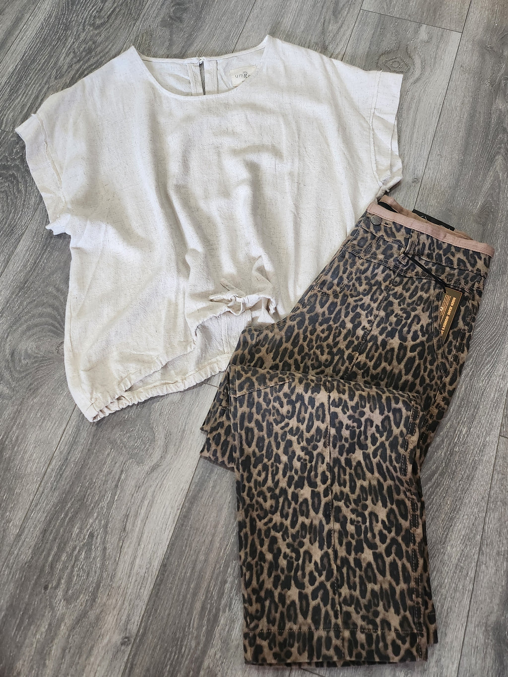 Henderson Barrel Jeans (Camel/Leopard)