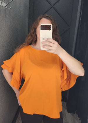 Summershine Blouse (Orange)