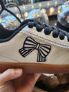 Jessie Bow Shoes (White/Black)