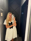 Natchez Dress (Ivory/Black)