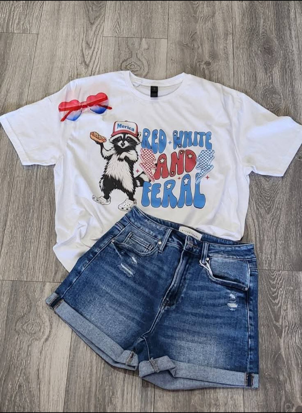 Red, White, and Feral (White)