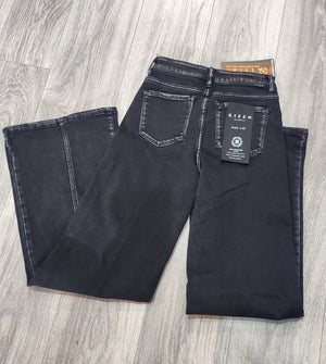 Taylor Wide Leg Jeans (Black)