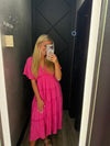 Key West Dress (Hot Pink)