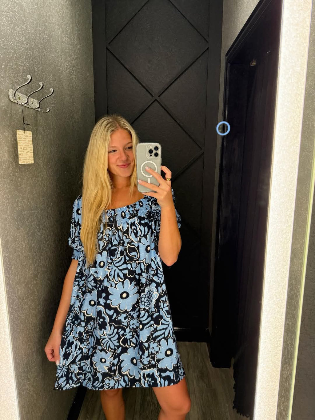 Wilmington Dress (Multi-Blue)