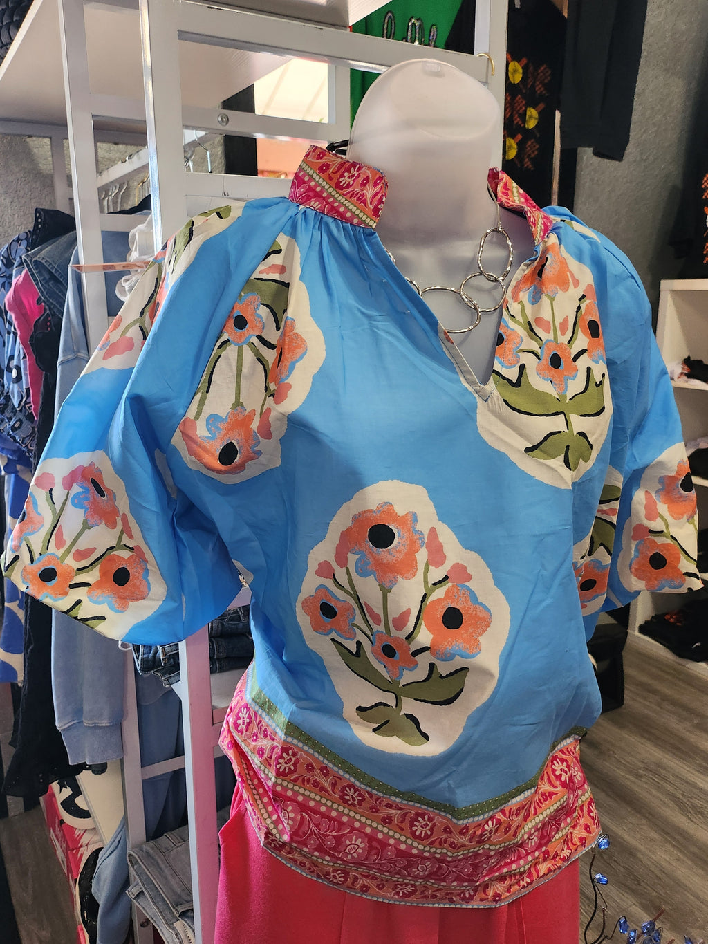 Charleston Blouse (Multi-Color)