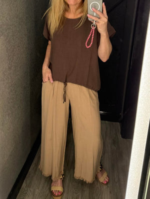 Madison Top (Chocolate)