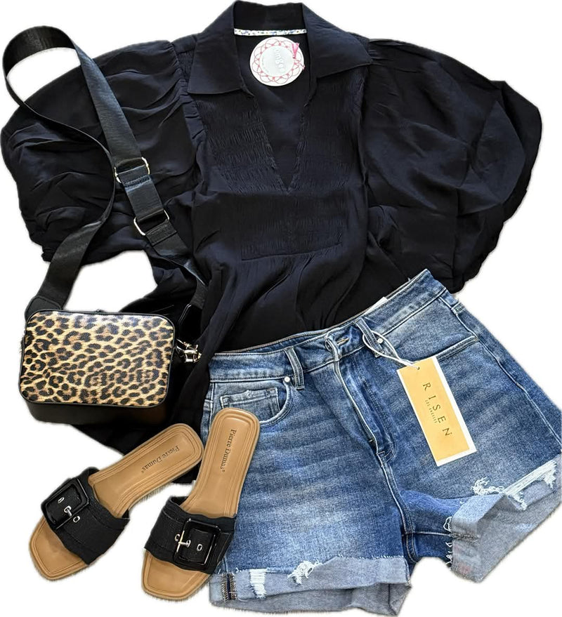 Constance Denim Shorts (Medium)