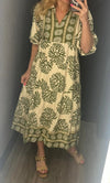 Rome Dress (Green/Multi)