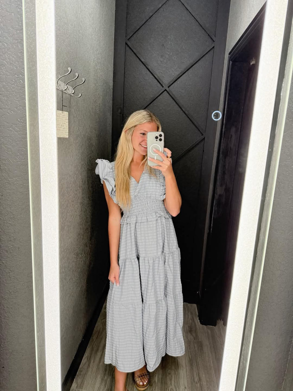 St. Augustine Dress (Blue Gray)
