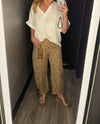 Reno Barrel Jeans (Leopard)