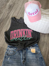 Drinkin' Weather Graphic (Vintage Charcoal)
