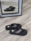 Leopard Flip Flops