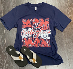 Aubrey...Mom Mom Mom Color Guard  tee