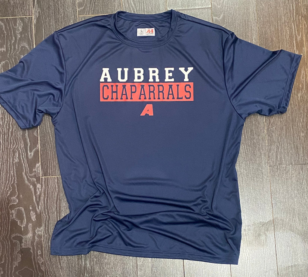 Aubrey Chaparrals Navy Dri Fit