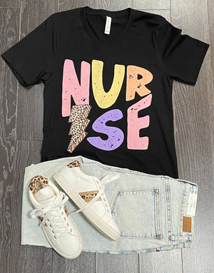 Nurse Vneck Tee